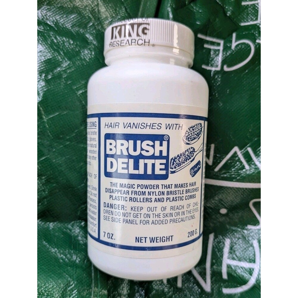 Brush Delite Hair Eliminator for Brushes 7oz, Discontinued, New